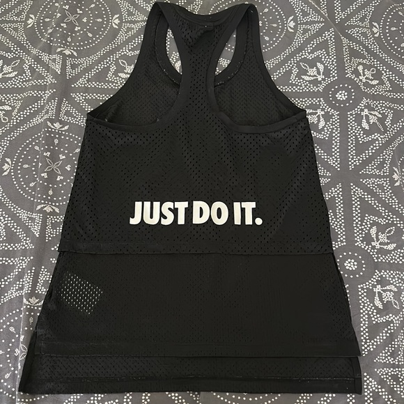 NIKE Mens Size S Tank Top In Excellent Condition BLACK - Picture 4 of 5